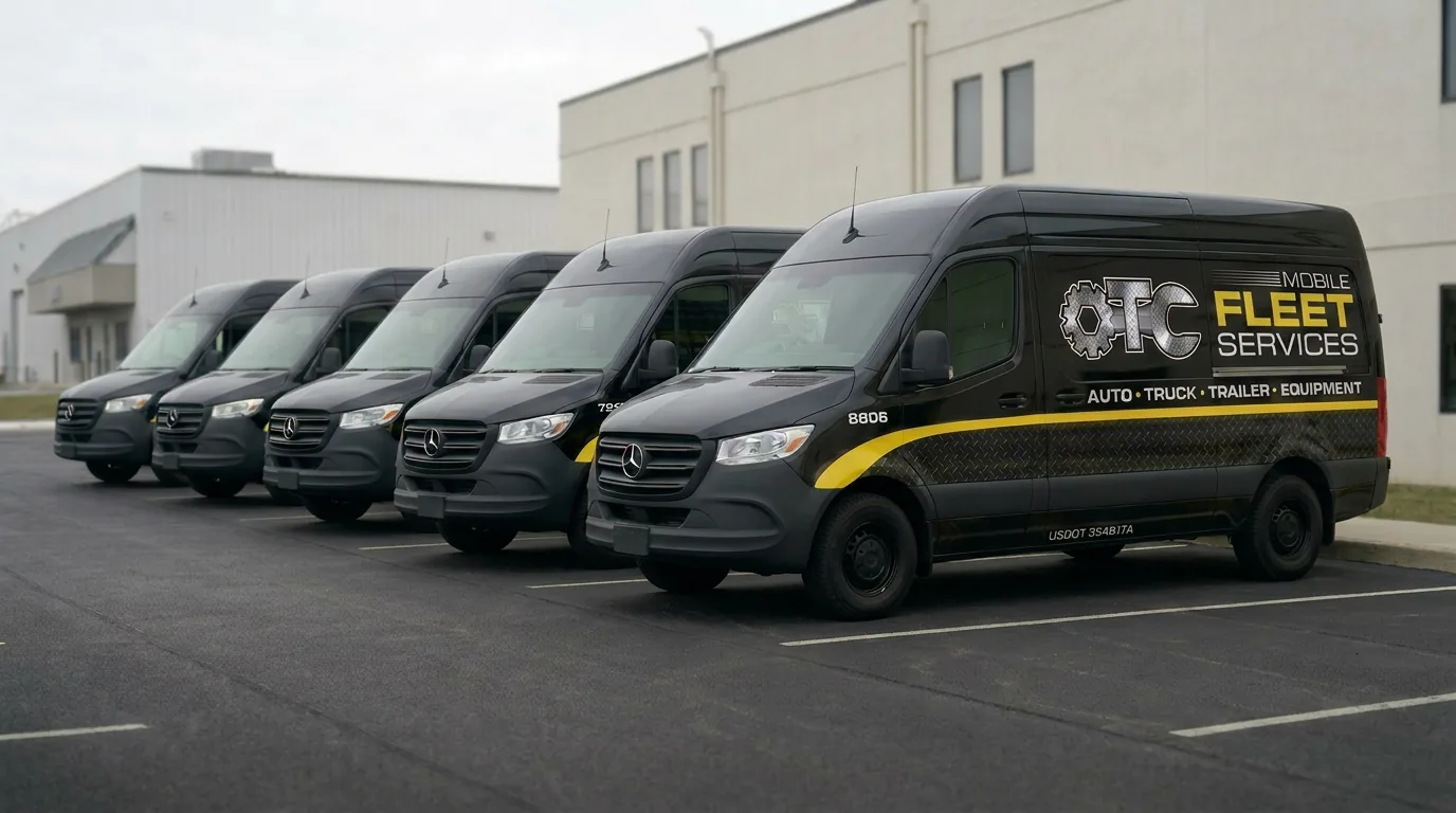 OTC Fleet Services mobile service van fleet